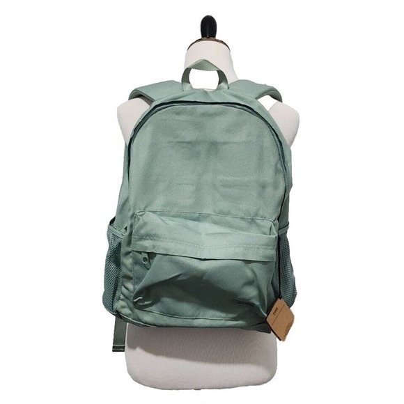 Victoria\'s Secret PINK Classic Backpack Side Pockets Laptop Divider Green NWT main image 9